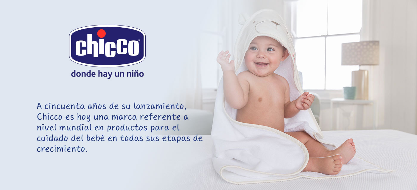 A cincuenta años de su lanzamiento, Chicco es hoy una marca referente a nivel mundial en productos para el cuidado del bebé en todas sus etapas de crecimiento.